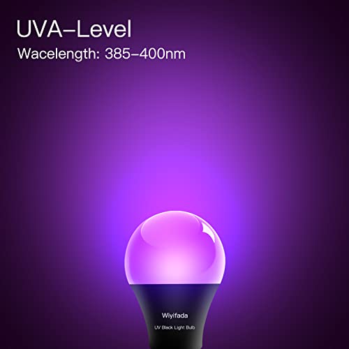 Wiyifada Led Black Light Bulbs 2 Pack thumb #2