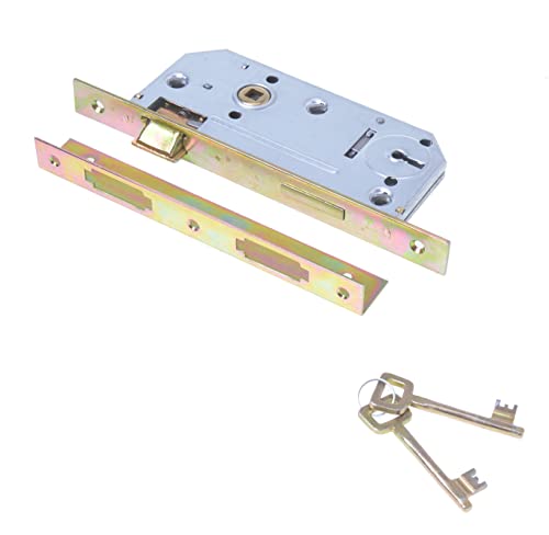 Serrure à mortaiser BB pour porte d'entrée, 90/50 mm gauche/droite (gauche)