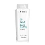 FRAMESI Morphosis Love Extension Shampoo 8.4 fl oz, Shampoo for Hair Extensions and Wigs, Natural Ingredients, Gently Cleanses and Hydrates, Color Safe