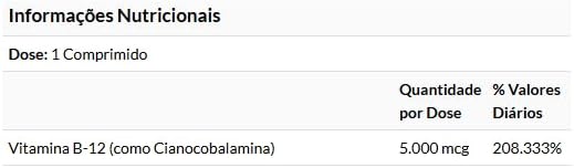 Vit B-12 5000 Mcg Tabletas Sublingual miniatura 5