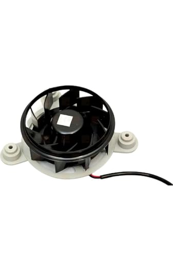 Image of Copper Dc Fan Motor 12V Compatible For Whirlpool Refrigerator Double Door. 3 Wire White And Black MKD By SRI KEERTHI PRIYA SPARES