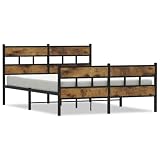 Tamaño de colchón compatible: 150 x 200 cm (ancho x largo) (colchón no incluido)