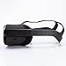Orzero Silicone Eye Cover Skin Compatible for Quest Standard Facial Pad, Sweatproof Light Blocking (Washable) for Virtual Reality Headset - Black