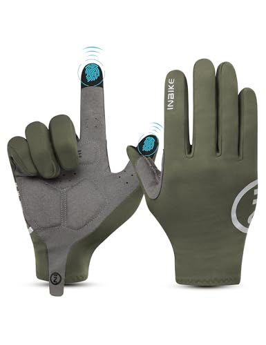 INBIKE Guantes Ciclismo Invierno Verde-L