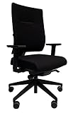  Viasit Toleo, Bürostuhl, Schwarz, 3-D Armlehnen, Ultra Spring, 3-D Rückenlehne