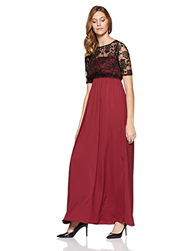 Image of Miss Olive Women's Crepe Skater Maxi Dress