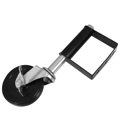 Roue de portail pivotante pour roulette de support clôture robuste et sécurité