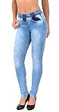 Damen Skinny Jeans Jeggings / Perfekte Passform und angenehmer Tragekomfort