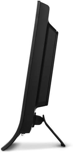 Бокавы профіfile of the Sony SDM-HS75/B monitor, highlighting its slim design and adjustable stand.