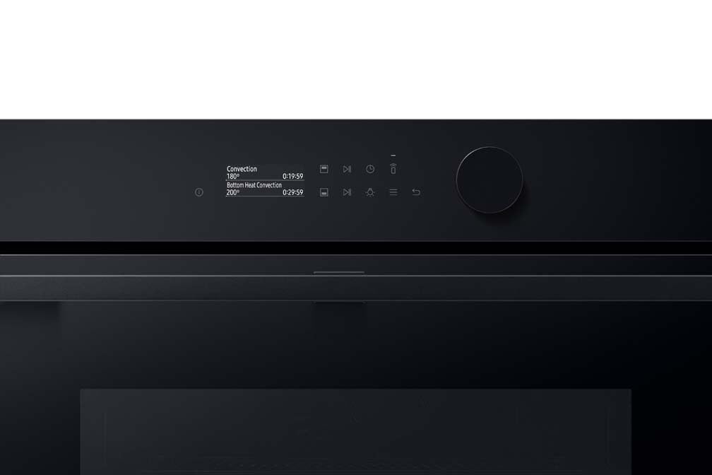 Samsung Series 5 Dual Cook Flex Smart Oven with Pyrolytic Cleaning & Air Fry, Colour: Clean Black, NV7B5750TAK — view 12