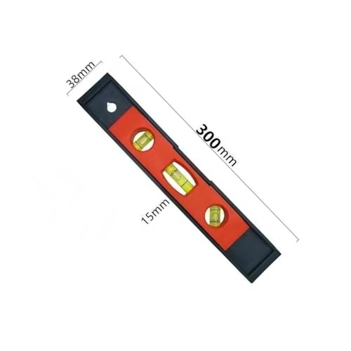 Image of 3-in-1 Magnetic Spirit Level Tool - Bubble Water Level Scale Meter, Speed Level, Leveling Tool | 15 cm Leveler with Magnet (1)