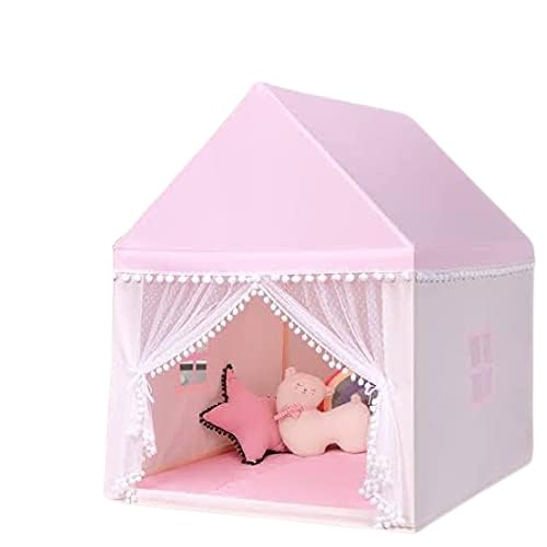 SANGANI Kids Theme Play Theme Tent House for Kids 3-13 Year Old Kids Girls and Boys,Plan Pink=0022