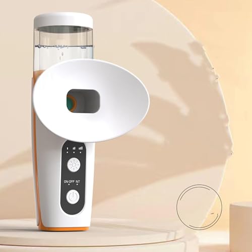 Vapeur yeux secs | Pulvérisateur Nano Eye Mist | Spray Nano chauffé yeux secs traitement avec modes compresse chaude froide | Facial vapeur portatif (B) – vue 5