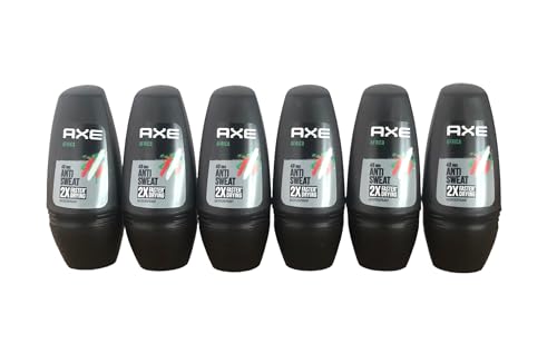 AXE Deo Roll-on Men Africa Dry - 6er Pack (6 x 50 ml)