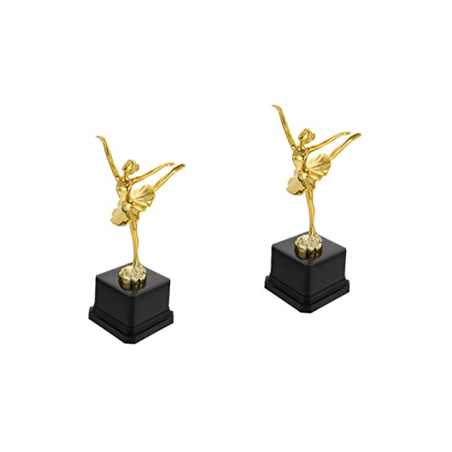 Gadpiparty 2 Peças Troféu De Dança Para Crianças Brinquedos Esportivos Juguetes Para Vencedor Troféu