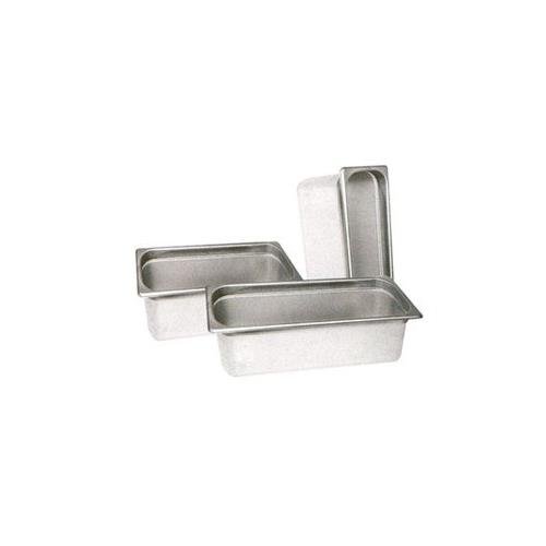 winco 13Tamaño Pan 6" (nsf), Acero inoxidable