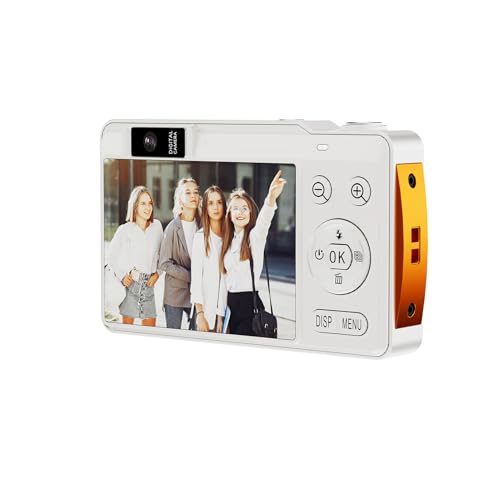 Appareil photo compact 4K pour adolescents et débutants, idéal pour les vacances