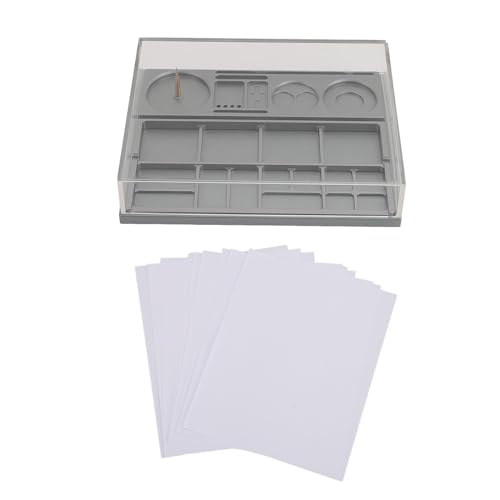Boîte de rangement pour montre avec plateau acier allié et couvercle