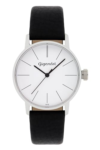Montre quartz japonais Gigandet cadeau idéal femme bracelet cuir élégant