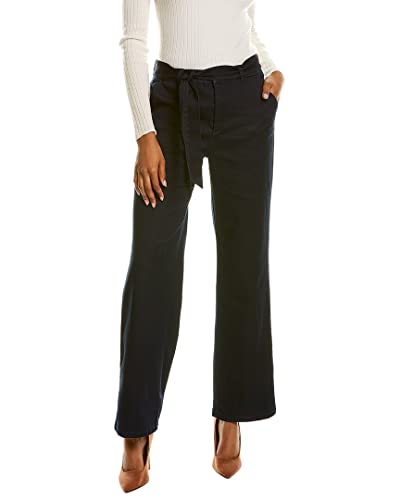 Anne Klein Womens High Rise Tie Front Trouser Jeans, Indigo Rinse Wash, 6 Us #TOP1