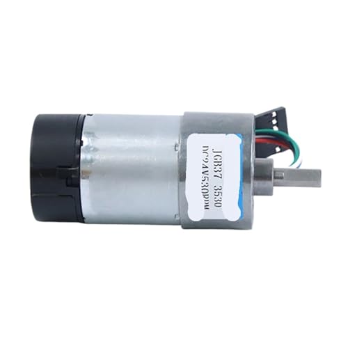 Motorreductor de engranajes metálicos JGB37 de 24V y alto par con doble sentido de giro