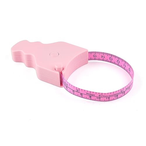 WINTAPE Measure Body Retractable| Measuring 60inch (150cm) Push-Button Retract and Lock Pin System| Portable Design Measurement for arm, thigh, chest, waist, hips & more can be measured