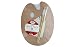 Art Advantage Wood Palette Value-Pack With Free Brushes and Knives