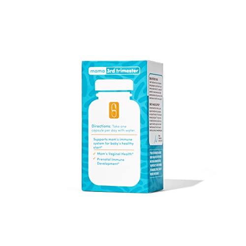 Lil Mixins Early Allergen Prenatal Probiotics Supplement For Women & Baby | For Immune Support & Feminine Health | L Rhamnosus & Acidophilus | Capsules, 1 Month Supply #TOP6