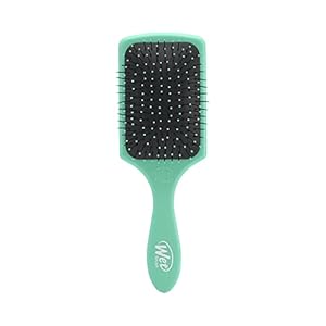 Wet Brush Paddle Detangler Hair Brush, Amazon Exclusive Aqua, Ultra-Soft IntelliFlex Bristles with AquaVent Design, Great For Treatment & Mask Application, Women, Men, Wet, Dry and Damaged Hair