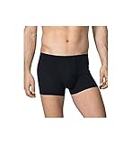 CALIDA Herren Boxershorts Focus, schwarz aus Tencel, Baumwolle und Elastan, für besonders empfindliche Haut, Größe: 46/48