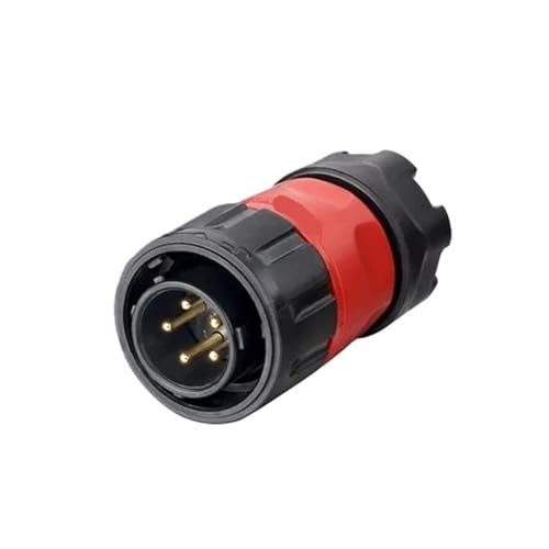 Connecteur circulaire de signal de haute précision 5 broches mâle étanche IP67