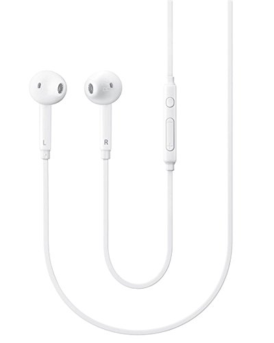 Samsung (2 Pack) Oem Wired 3.5Mm White Headset With Microphone, Volume Control, And Call Answer End Button [Eo-Eg920Bw] For Samsung Galaxy S6 Edge+ / S5, Galaxy Note 5/4 / Edge (Bulk Packaging) #TOP2