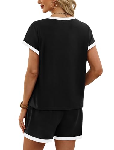 image for WIHOLL Two Piece Sets for Women Summer Lounge Sets Sweatsuits Women 2 