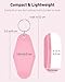 Uniclife 10 Pcs Blank Hotel Keychain Tags, Vintage Motel Keychain with Key Rings, Pink Plastic Rhombus Keychains, Retro Key Tags Labels for DIY Keychain Craft Ornament and Luggage Tag