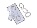 Youkwer 12 PCS Skeleton 8 Shaped Love Forever Bottle Opener with Exquisite Packaging for Wedding Party Favors Gift & Decorations Party Supplies(Infinite Love,Silver)