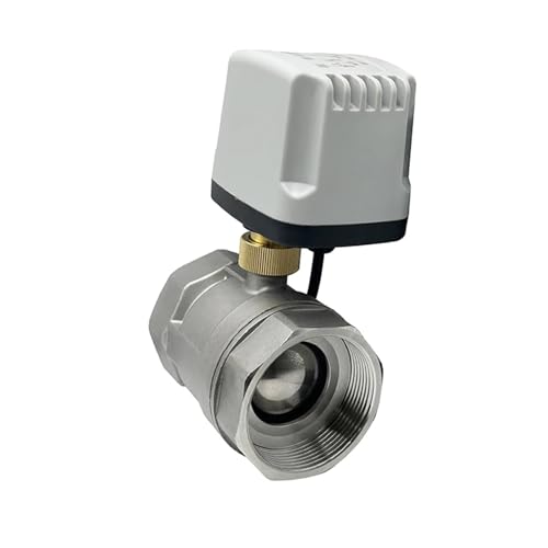 Vanne motorisée 24V anti-fuite IP65 résout les blocages de plomberie 1/2" - 6
