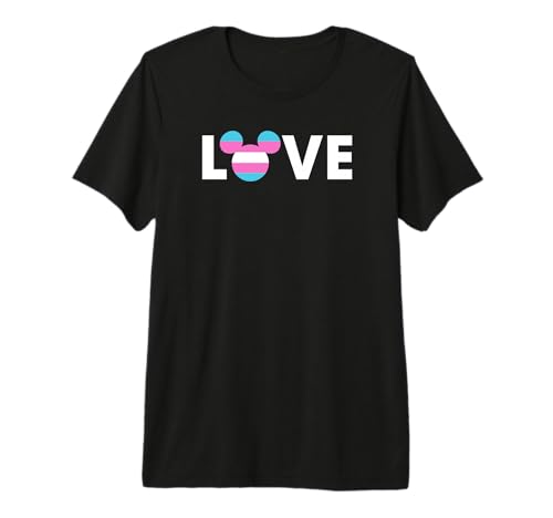 T-shirt Mickey Transgender Flag Pride Disney, l'amour et la fierté au quotidien