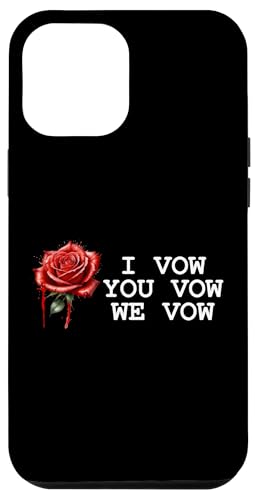 Carcasa para iPhone 15 Pro Max Smutty Dark Romance Spicy Book Smut I Vow You Vow We Vow