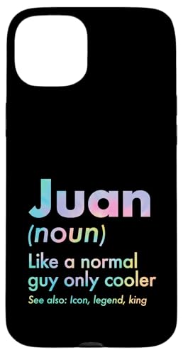 Juan Like A Normal Guy Only Cooler Legend King �t�@�[�X�g�l�[�� �X�}�z�P�[�X iPhone 15 Plus �p