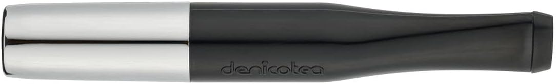 Cigarette Holder, Black and Silver