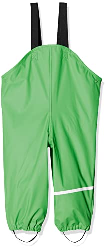 CareTec Unisex Kinder Rain Overall - Pu W/O Fleece Regenhose, Grün, 128 EU