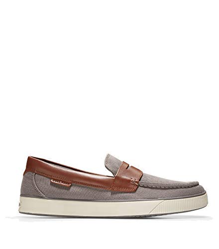 Cole Haan Men s Nantucket 2.0 Penny Loafer, Grey Textile Woodbury, 11