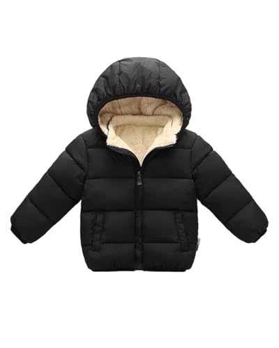 JiAmy Baby Winterjacke Jungen Mädchen Gefüttert Warm...