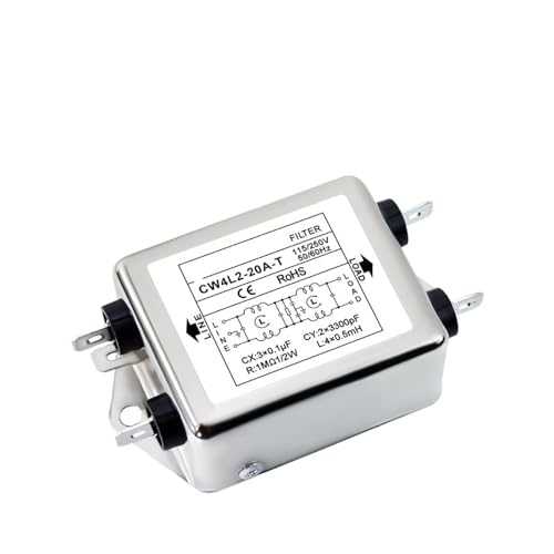 Filtro de potencia monofásico CW4L2-20A-T que soluciona fallos por armónicos en corriente alterna