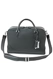 [ペッレ モルビダ] ブリーフバッグ 1室タイプ （ショルダーベルト付属） チャコールグレー PM-MB075-CGY