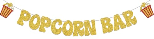 Décoration de fête d'enterrement de vie de jeune fille et bar à popcorn