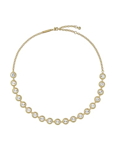 Ted Baker Solanna Solitaire Sparkle Crystal Chain Necklace for Women (Gold/Crystal)