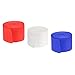 MECCANIXITY Crepe Paper Streamers 3 Rolls 72ft in 3 Colors for Rainbow Party Decorations Wedding Ceremony Birthdays Christmas Decoration (Red, Dark Blue, White)