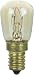 Sunlite 15WPR/E14 Incandescent 15-Watt, European Based, PRE Bulb, Clear