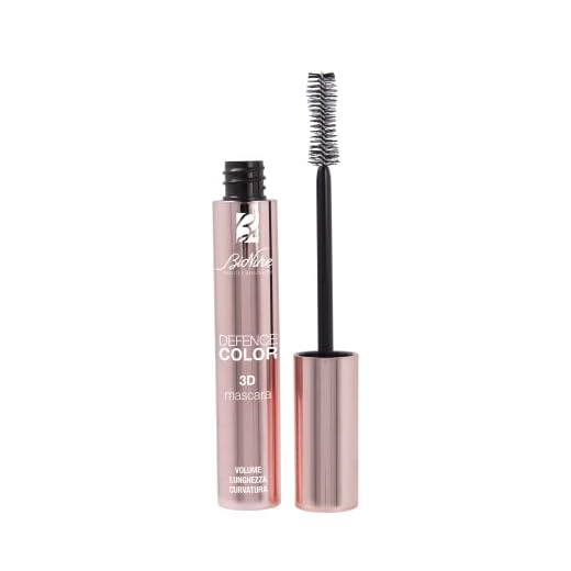 Bionike Defence Color - 3D Mascara, Effetto Incurvante e Allungante, Dona Ciglia Volumizzate e uno Sguardo Intenso, Nero, 11 ml